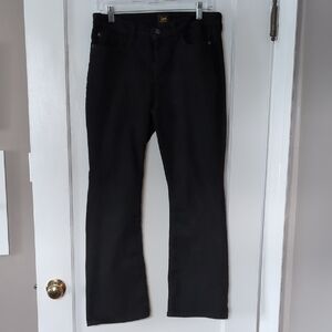 Lee Women's Classic Black Boot Cut Jeans, 8 Short